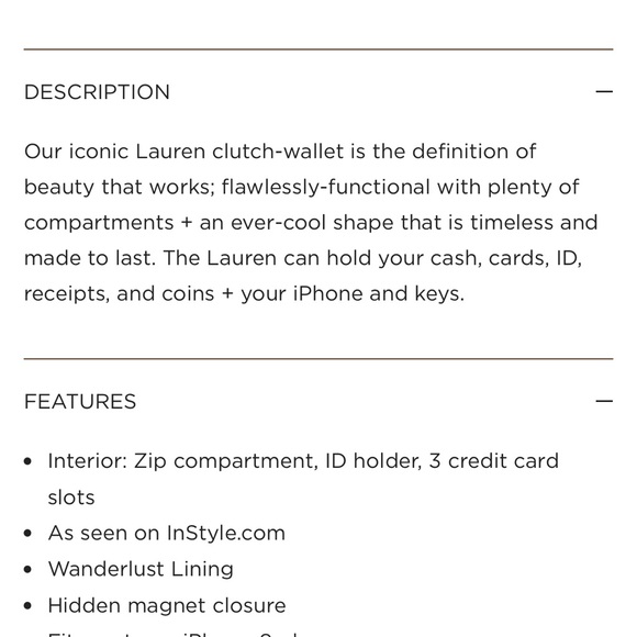 Hobo Lauren clutch wallet - Picture 7 of 7